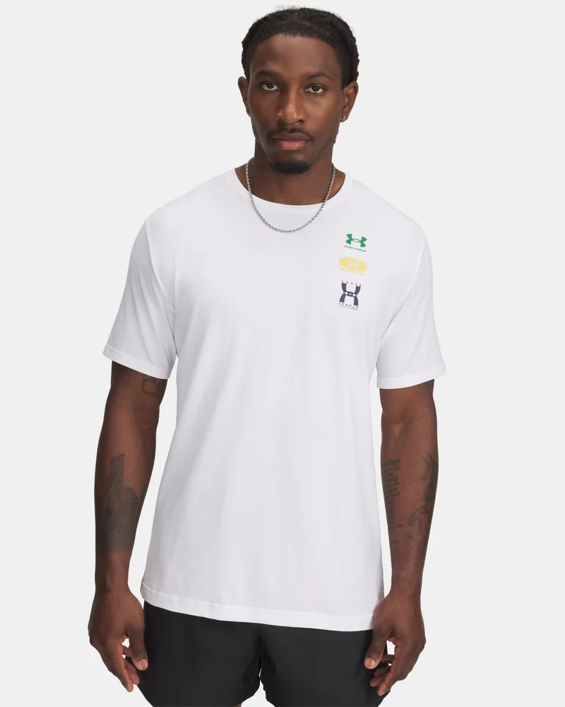 اندر ارمر تيشيرت رجالي بشعار إيفول